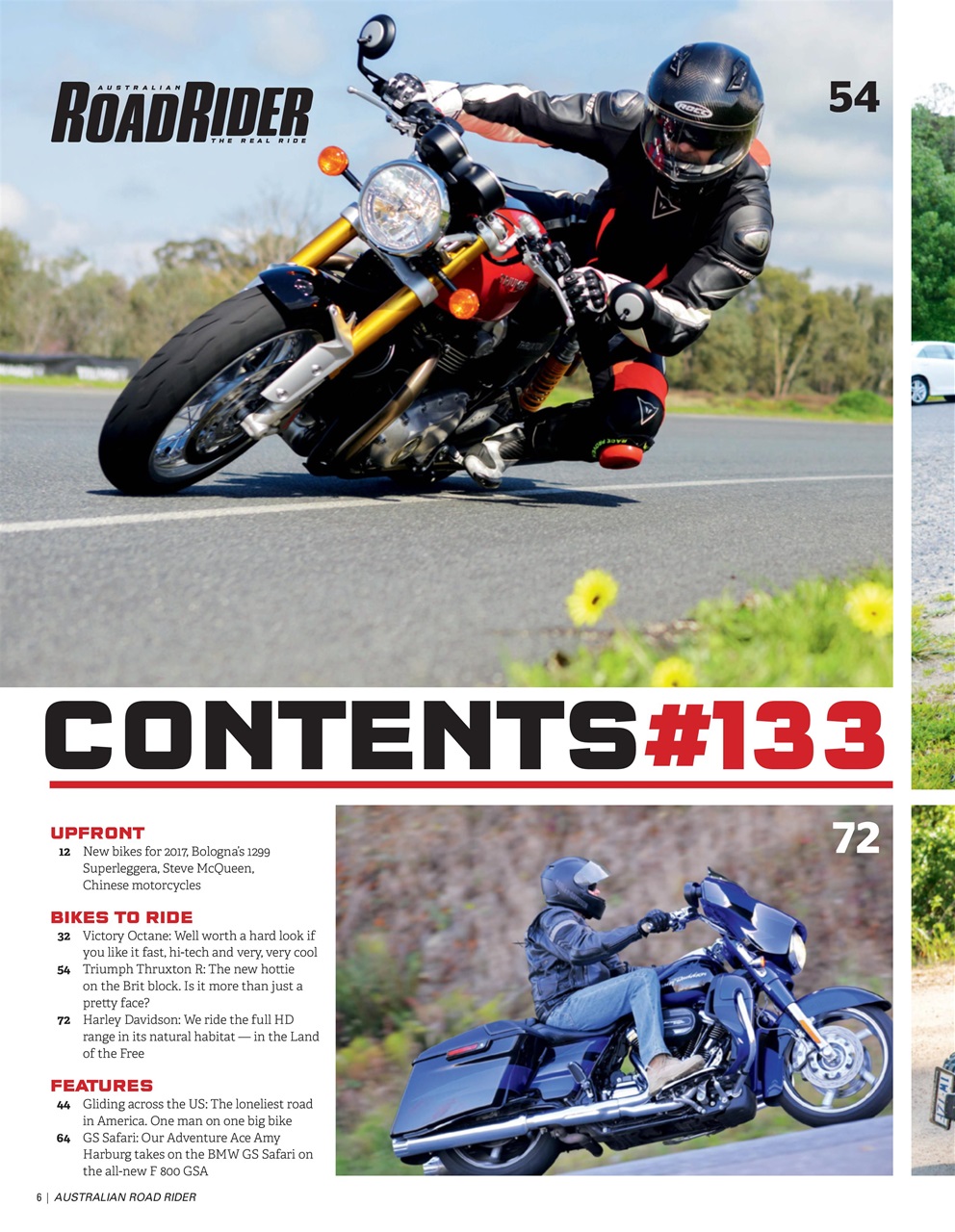Australian Road Rider Preview Pages
