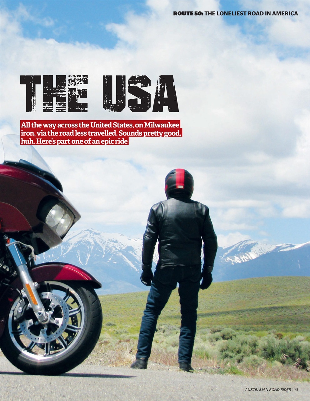 Australian Road Rider Preview Pages