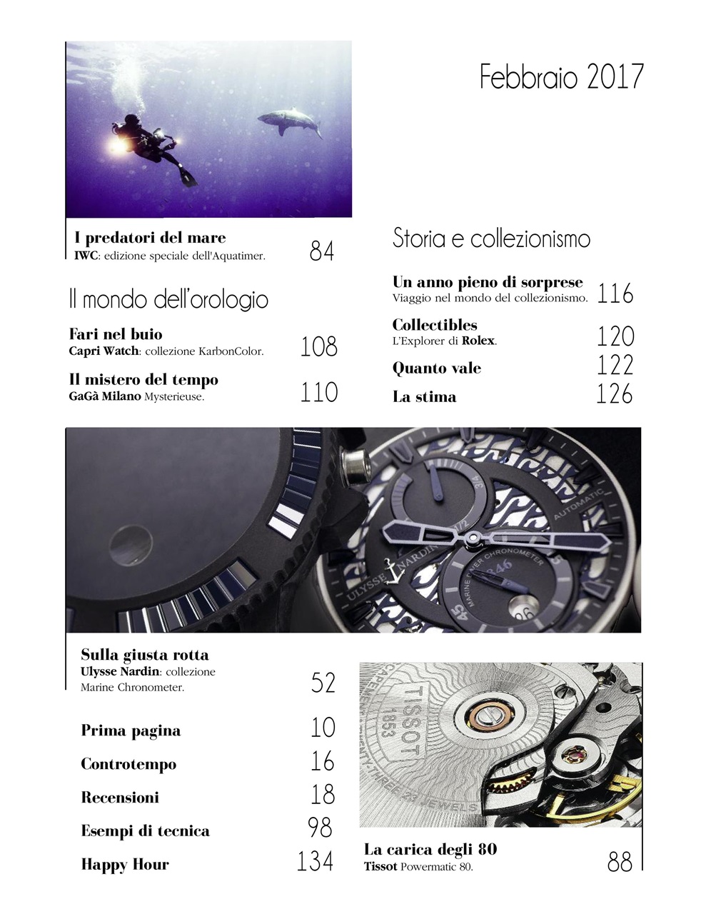 L'Orologio Preview Pages