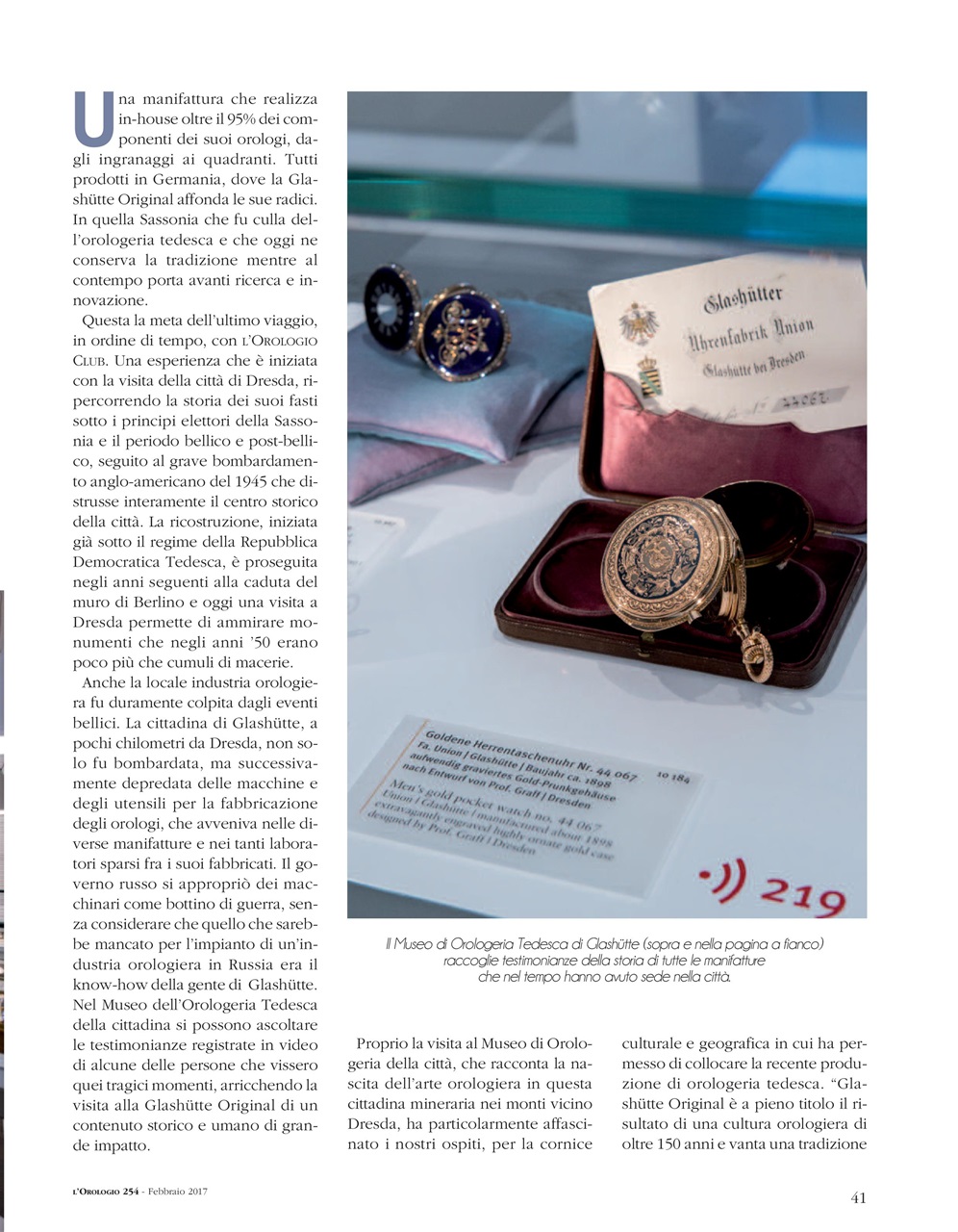 L'Orologio Preview Pages