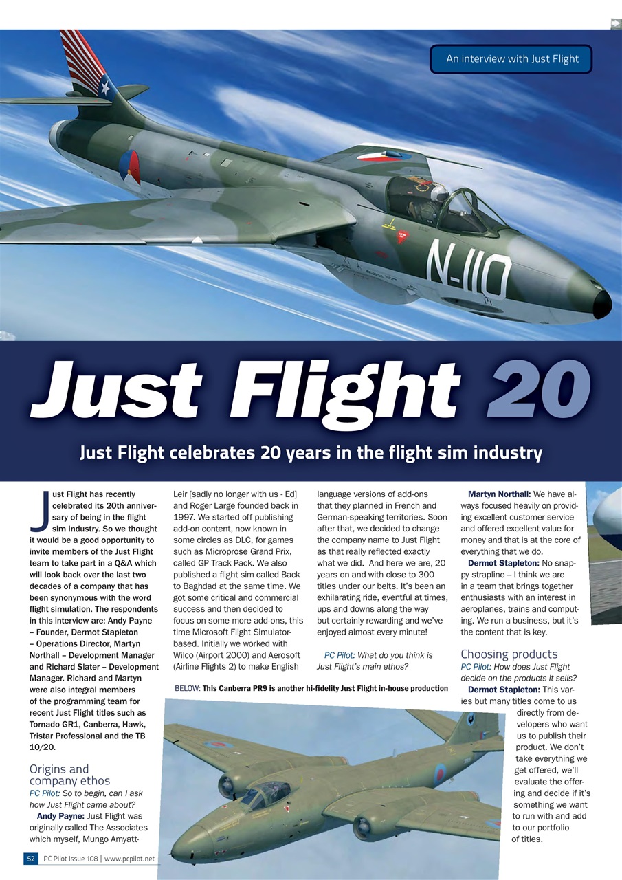 PC Pilot Preview Pages