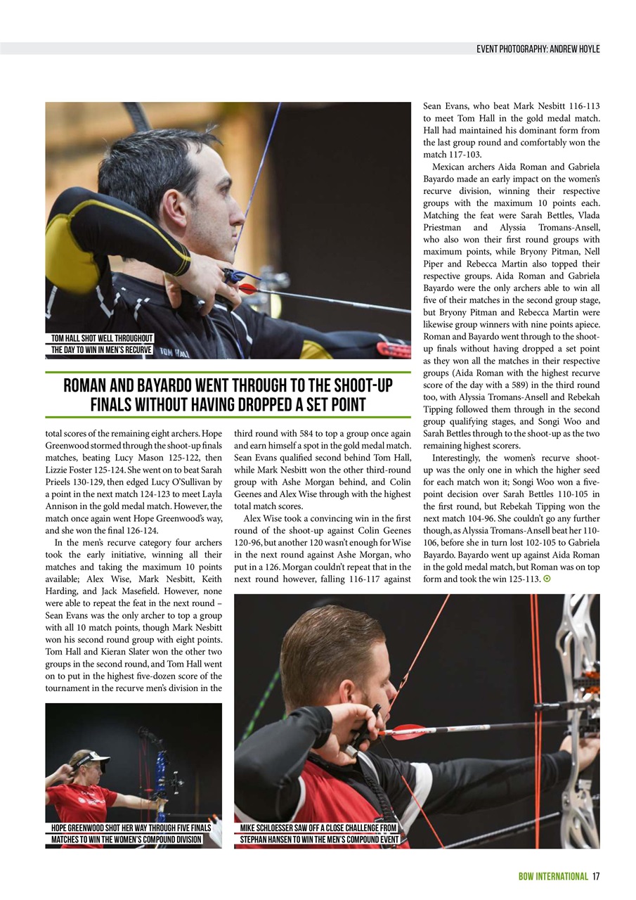 Bow International Preview Pages
