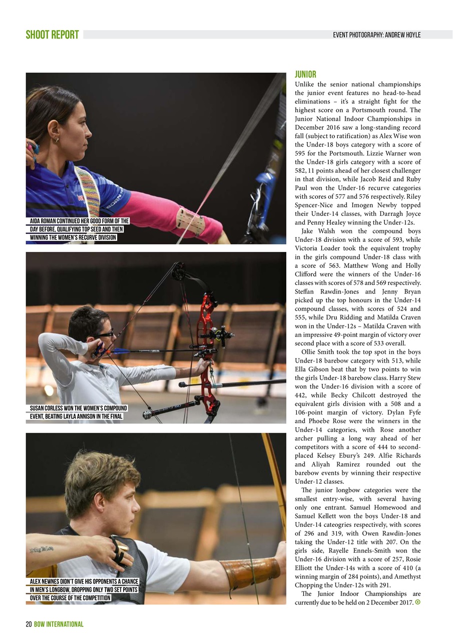 Bow International Preview Pages