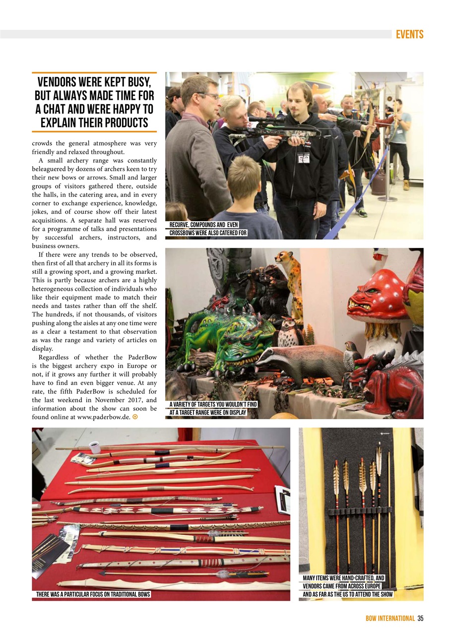 Bow International Preview Pages