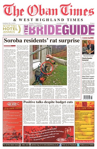 The Oban Times & Lochaber Times issue 9th February 2017