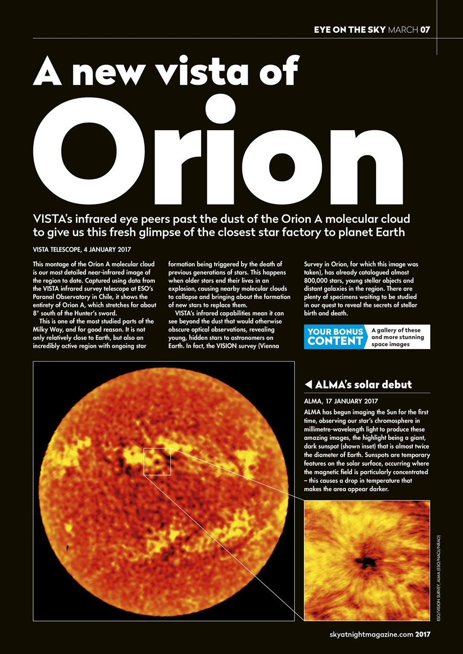 BBC Sky at Night Magazine Preview Pages