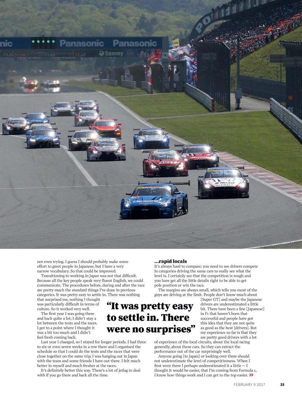 Autosport Preview Pages