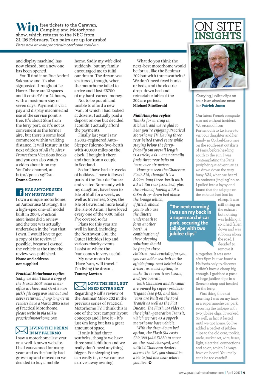 Practical Motorhome Preview Pages