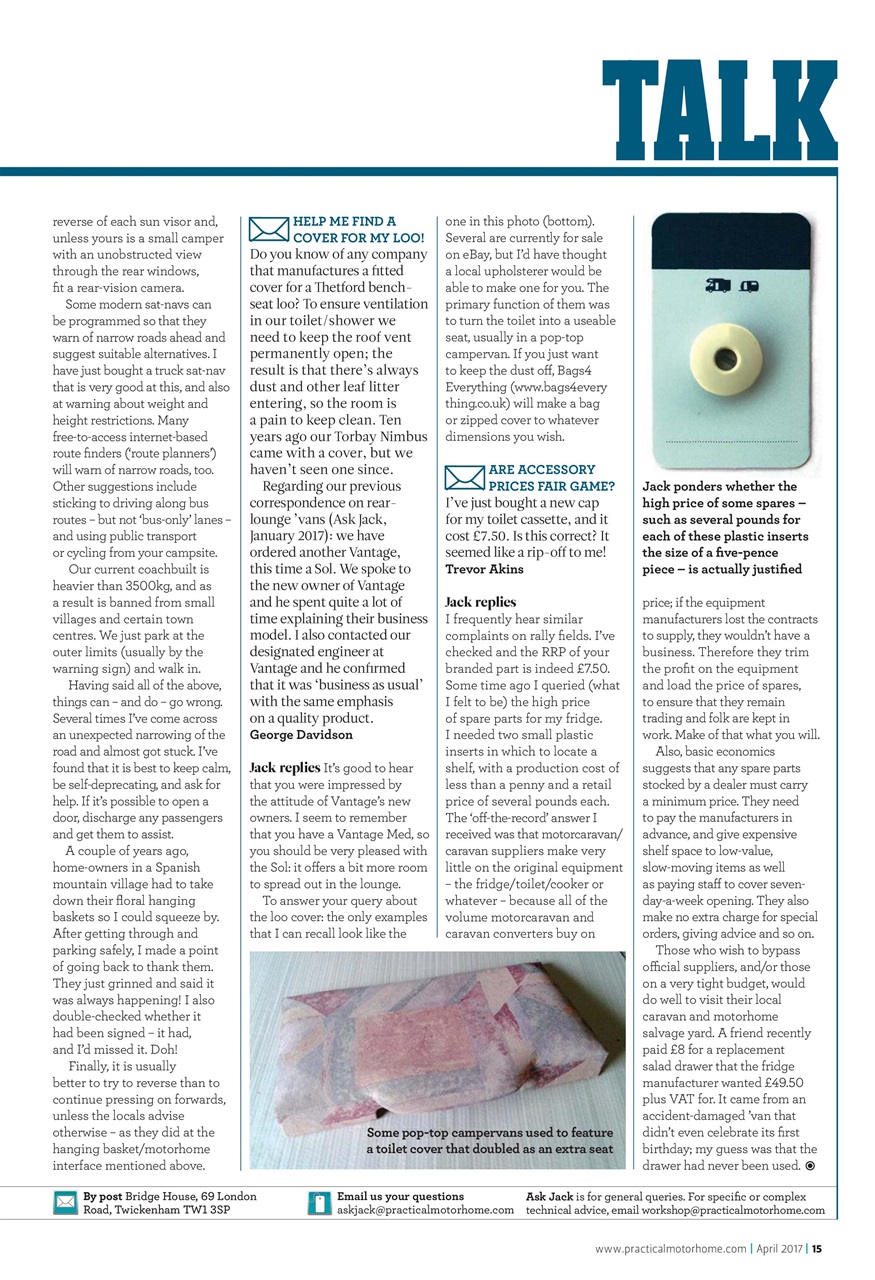 Practical Motorhome Preview Pages