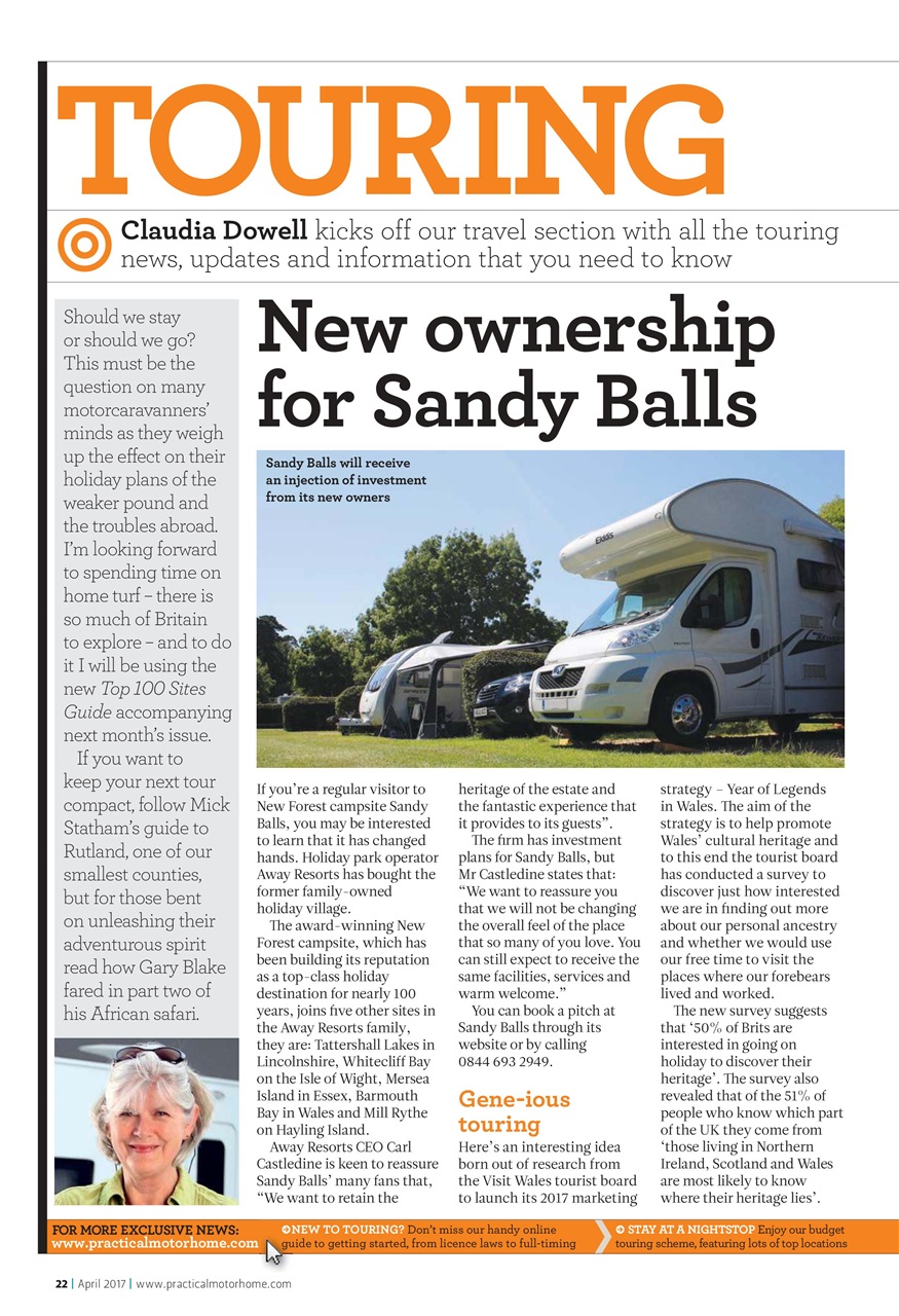 Practical Motorhome Preview Pages