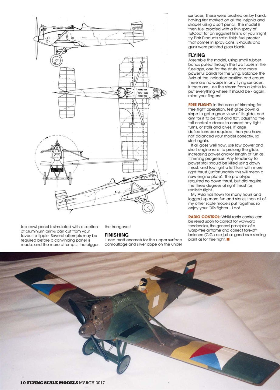 Radio Control Model Flyer Preview Pages