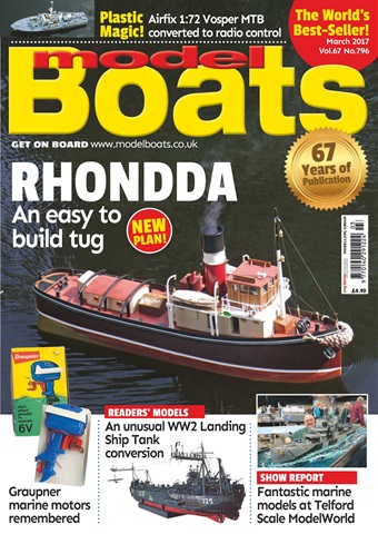 Model Boats issue March 2017
