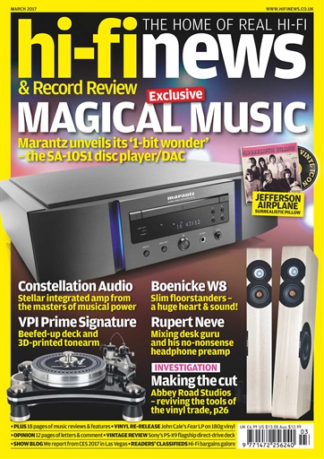 Hi-Fi News issue 