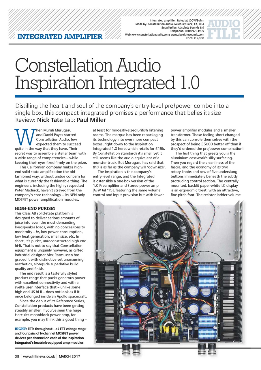Hi-Fi News Preview Pages
