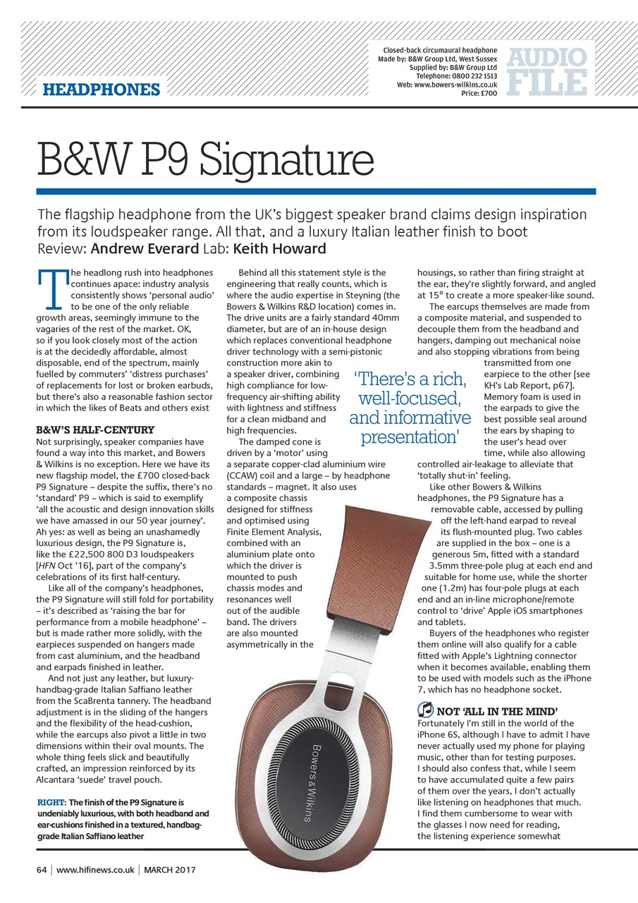 Hi-Fi News Preview Pages