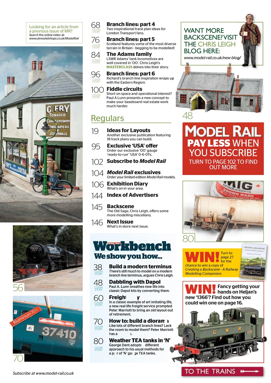 Model Rail Preview Pages