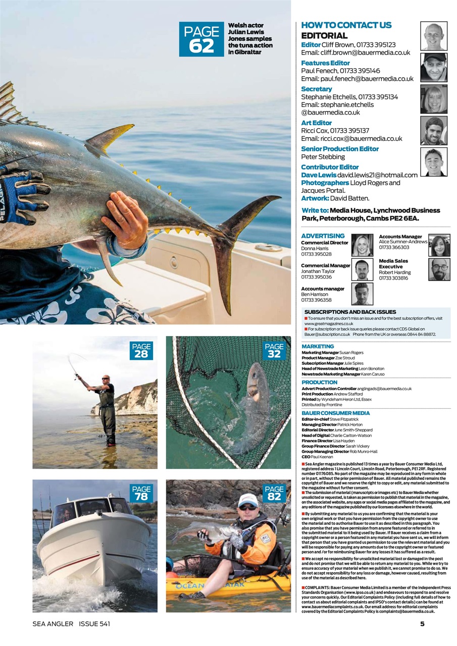 Sea Angler Preview Pages