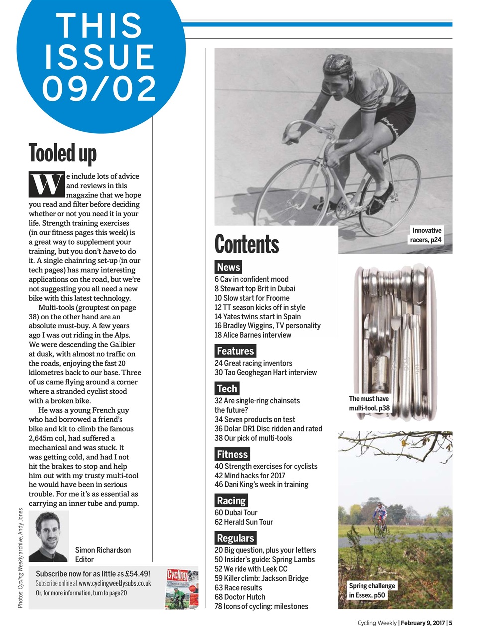 Cycling Weekly Preview Pages