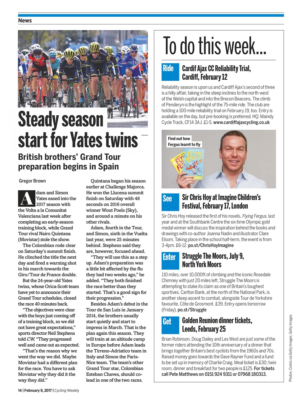 Cycling Weekly Preview Pages