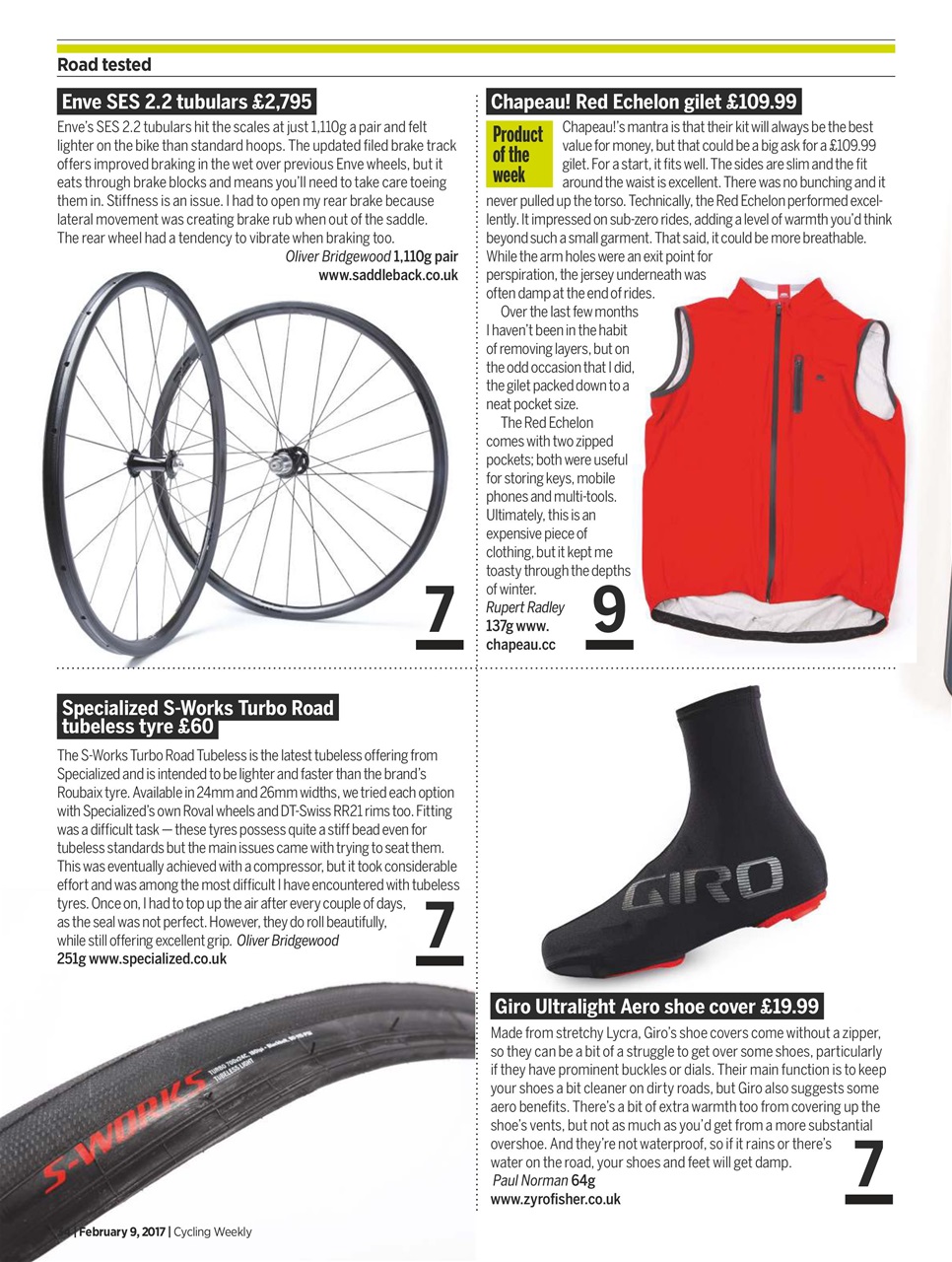 Cycling Weekly Preview Pages