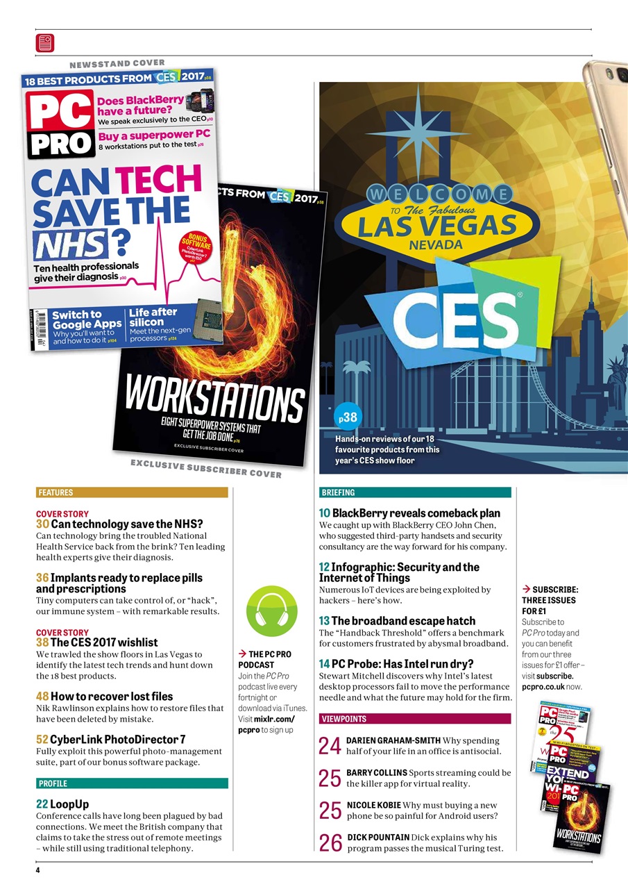 PC Pro Preview Pages