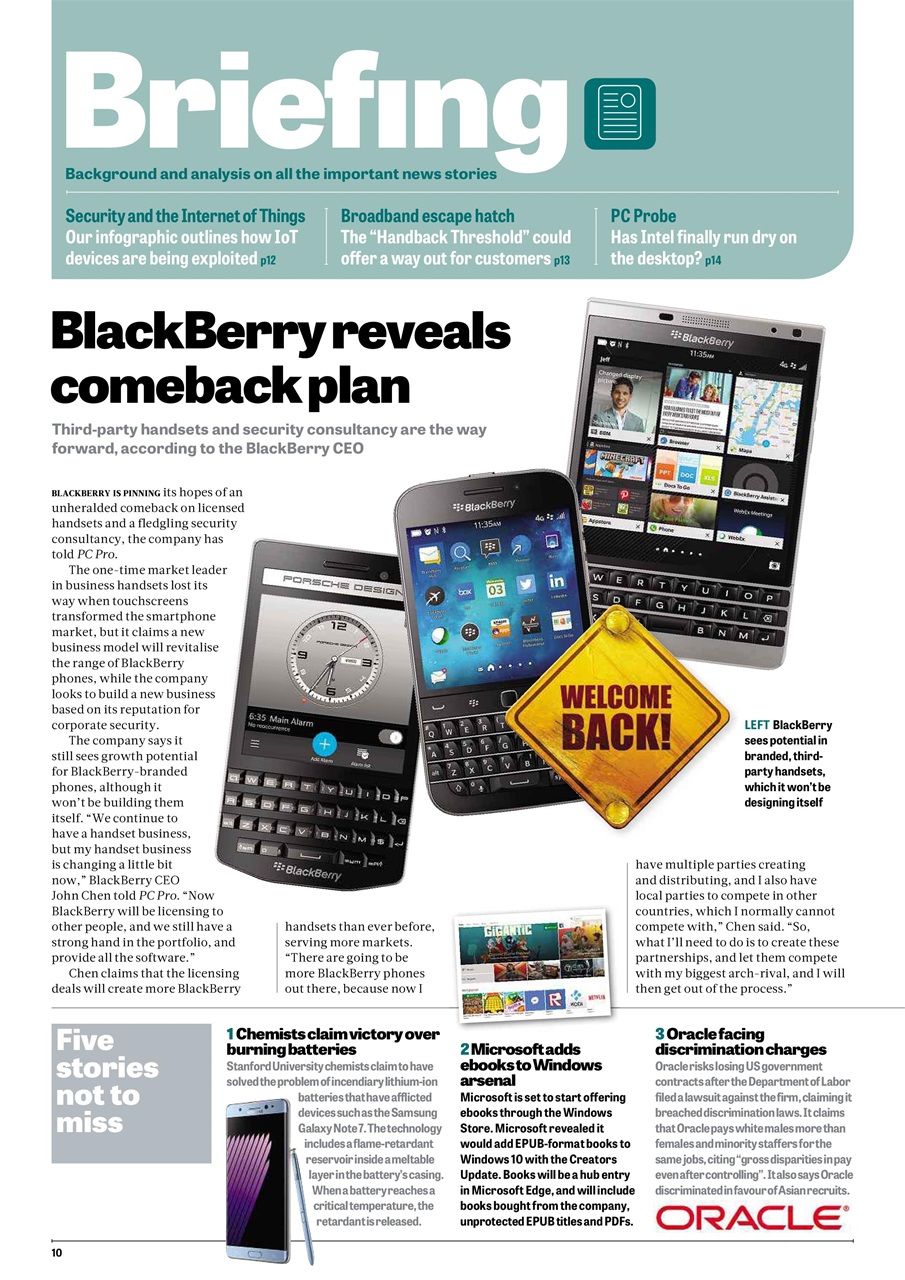 PC Pro Preview Pages