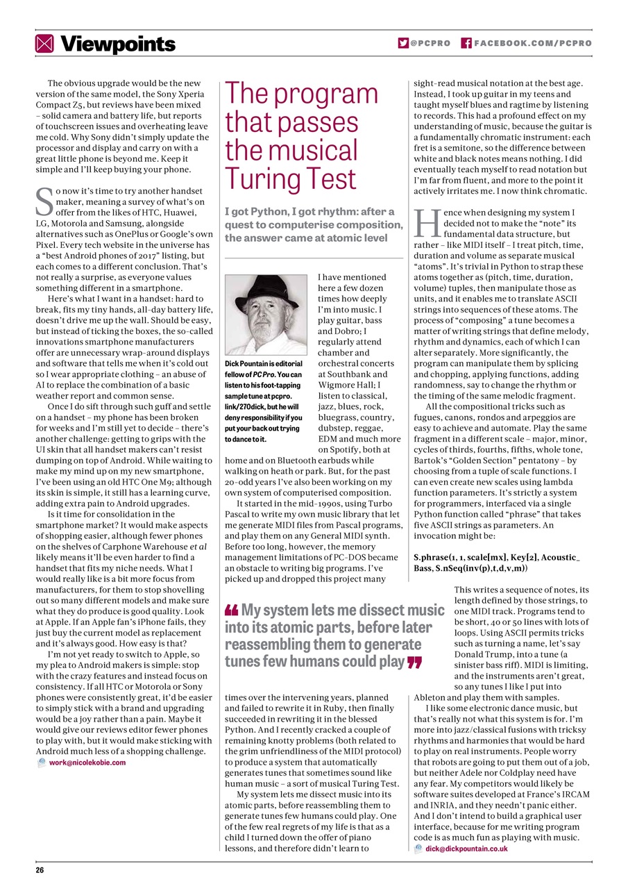 PC Pro Preview Pages