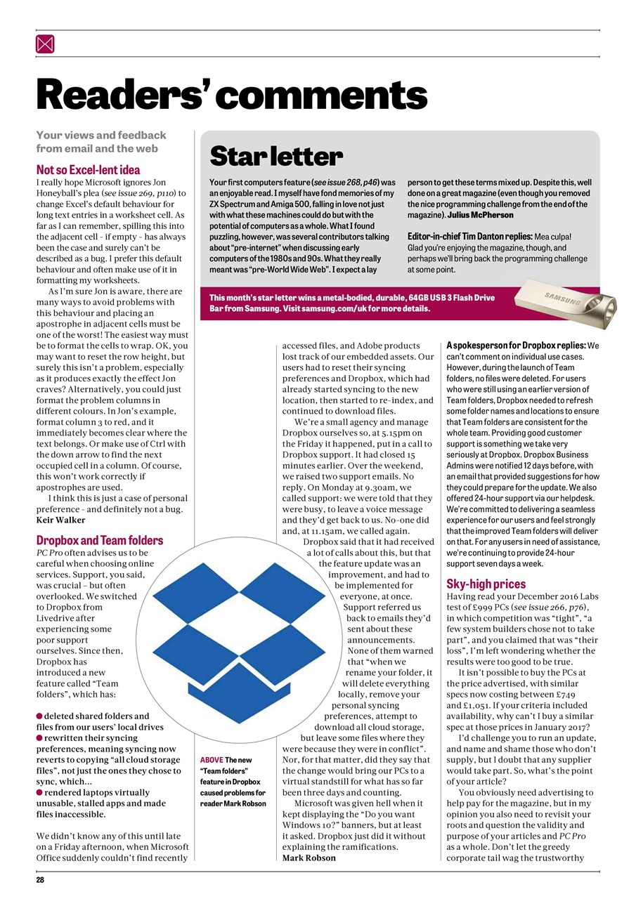 PC Pro Preview Pages