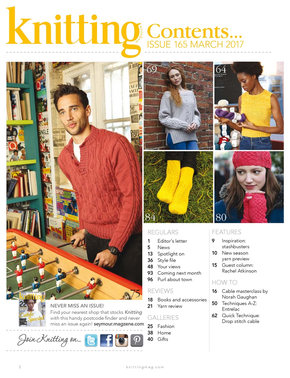 Knitting Preview Pages