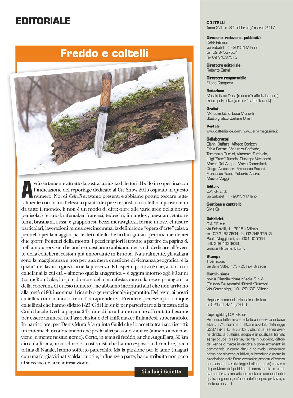 COLTELLI Preview Pages