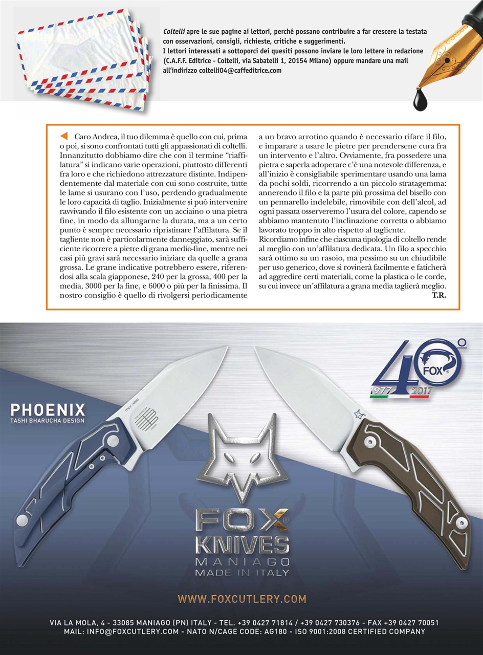 COLTELLI Preview Pages