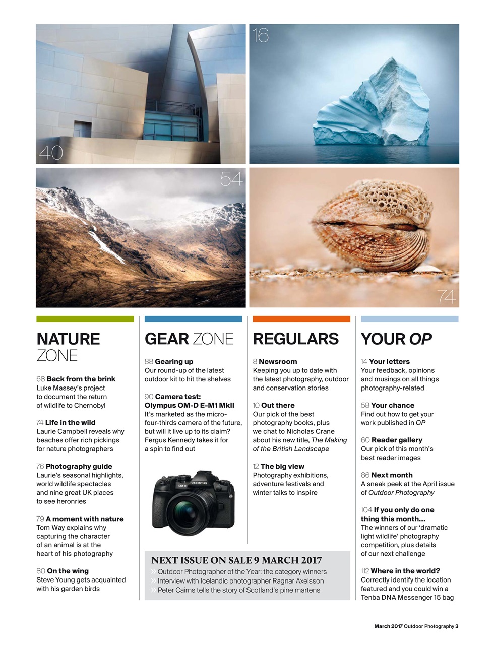 Outdoor Photography Preview Pages