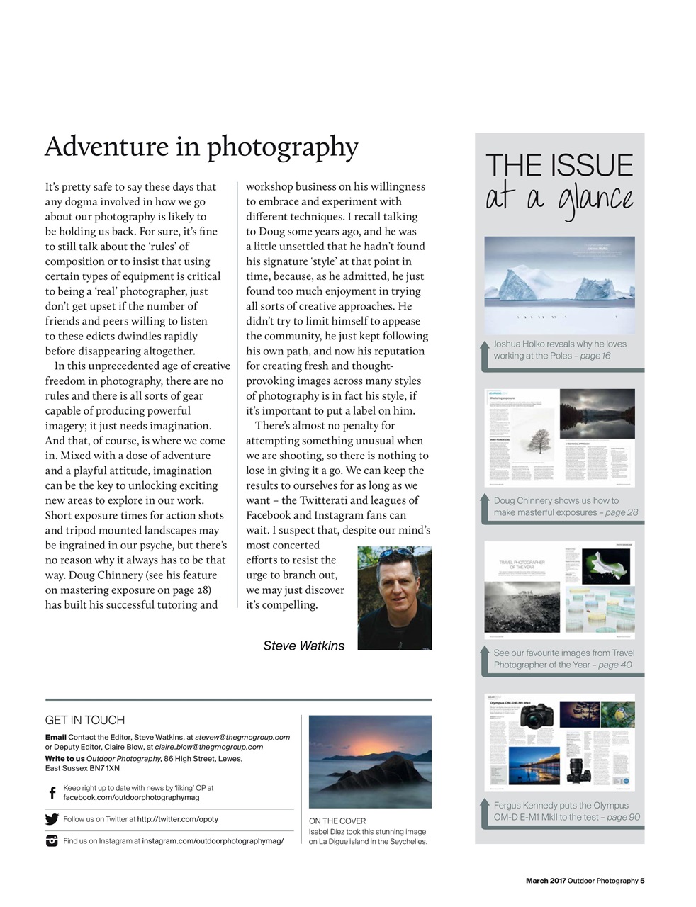 Outdoor Photography Preview Pages