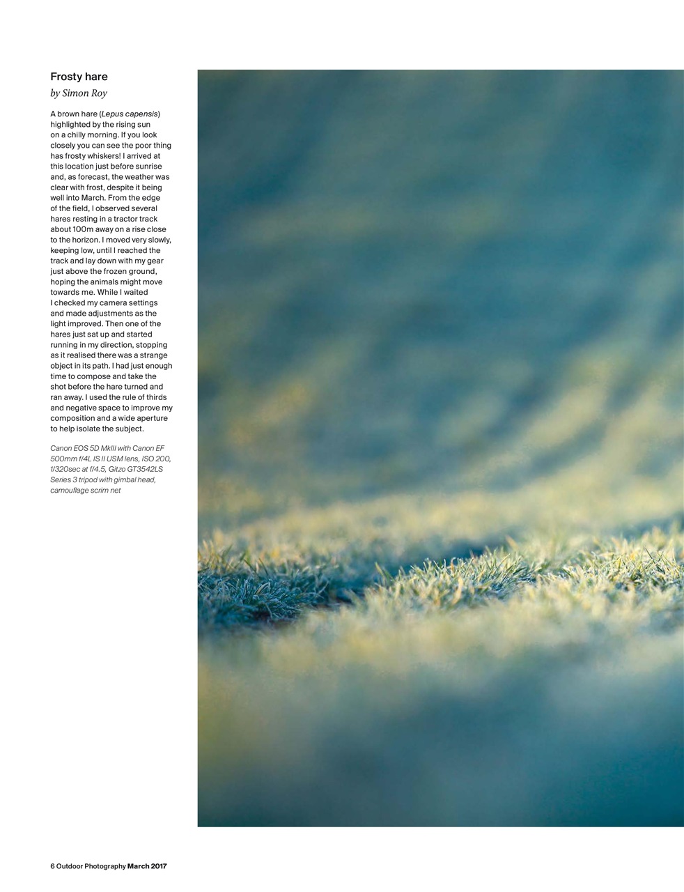 Outdoor Photography Preview Pages