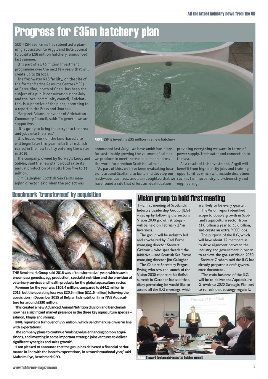 Fish Farmer Magazine Preview Pages