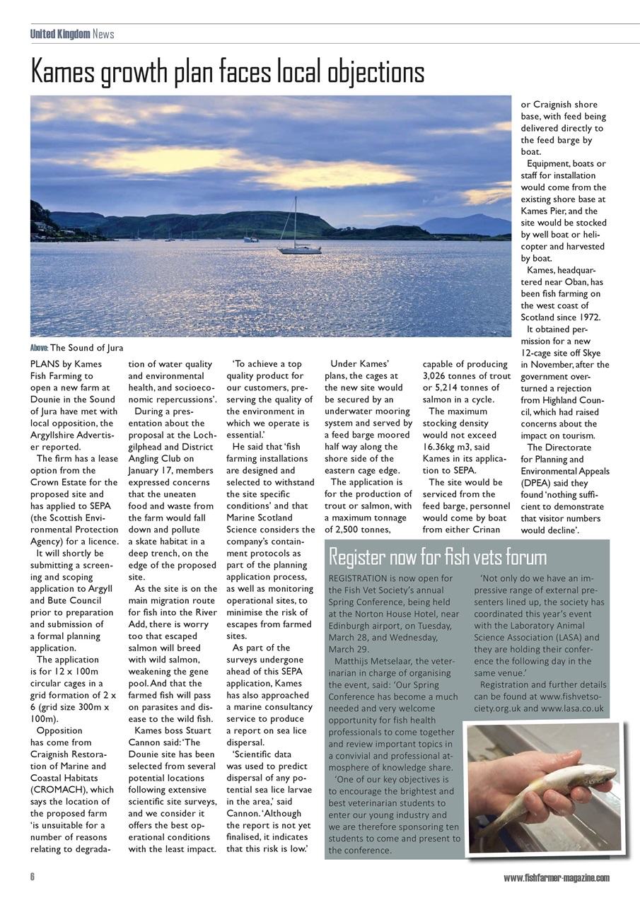 Fish Farmer Magazine Preview Pages