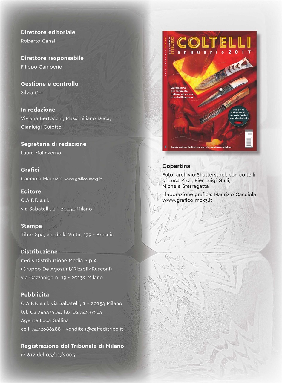COLTELLI Preview Pages