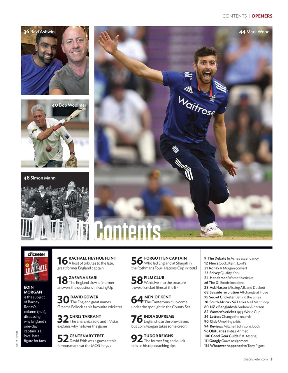 The Cricketer Magazine Preview Pages