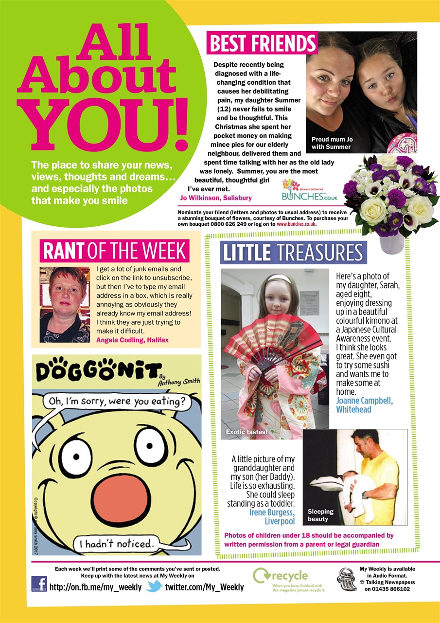 My Weekly Preview Pages