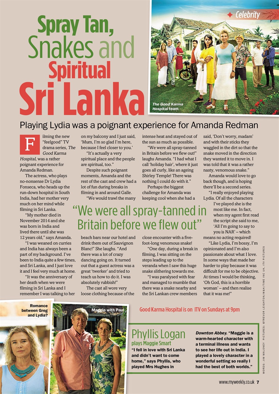 My Weekly Preview Pages