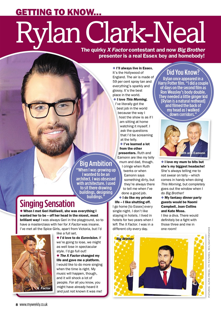 My Weekly Preview Pages