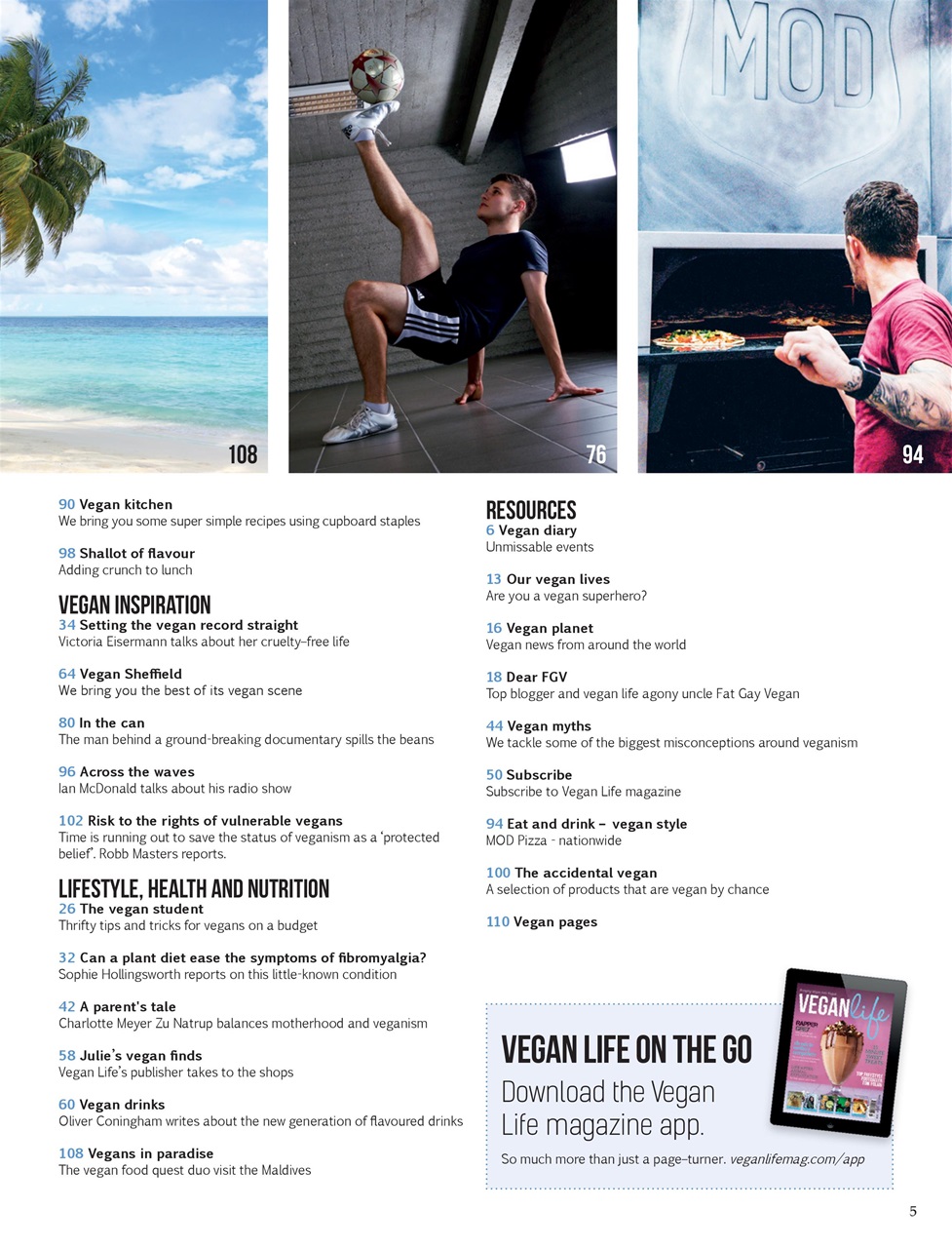 Vegan Life Preview Pages
