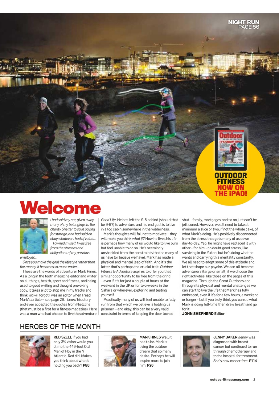 Outdoor Fitness & Adventure Preview Pages