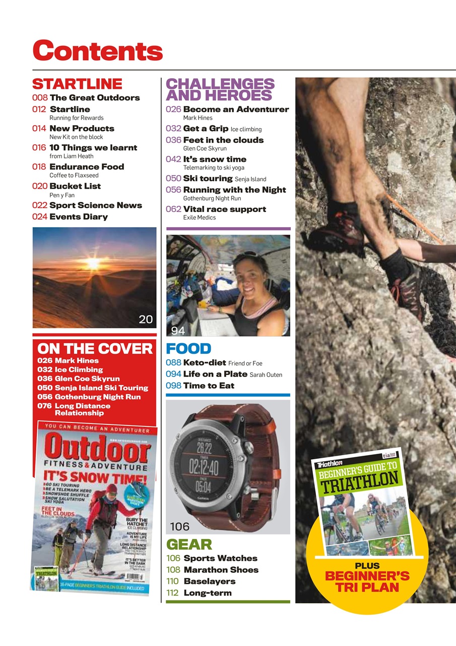 Outdoor Fitness & Adventure Preview Pages