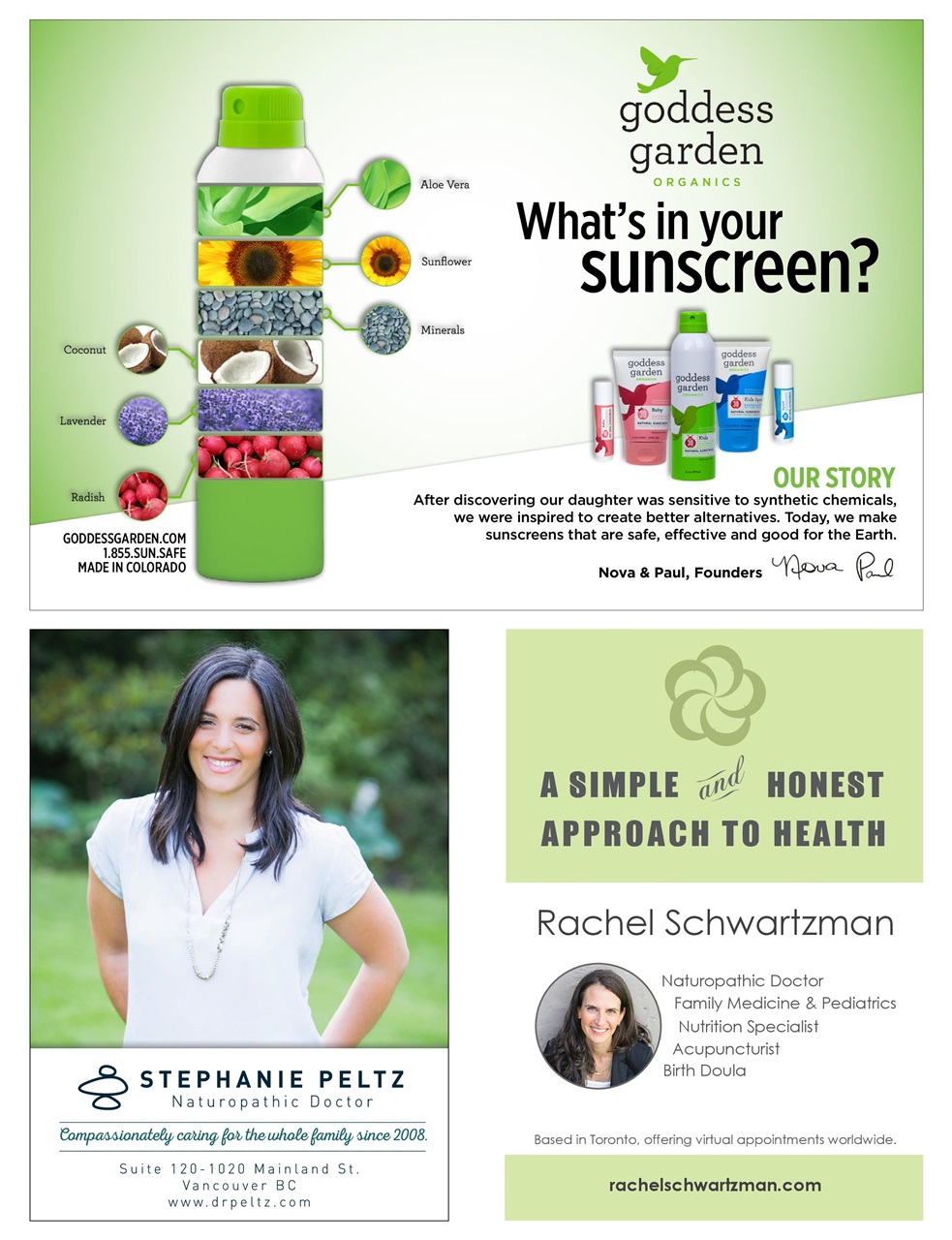 Ecoparent Magazine Preview Pages