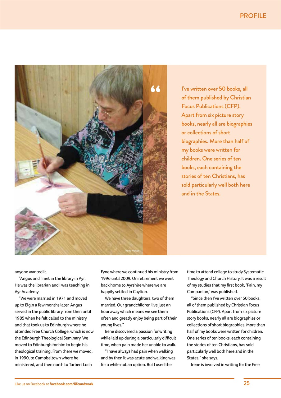 Life and Work Preview Pages