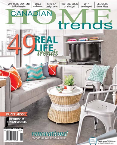 Canadian Home Trends issue Winter 2017