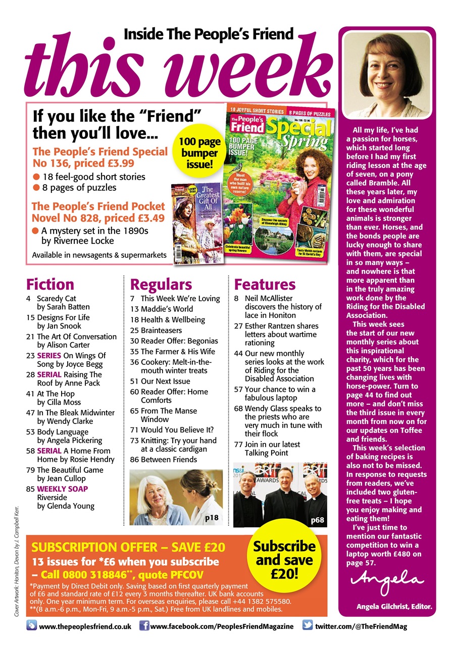 The People’s Friend Preview Pages
