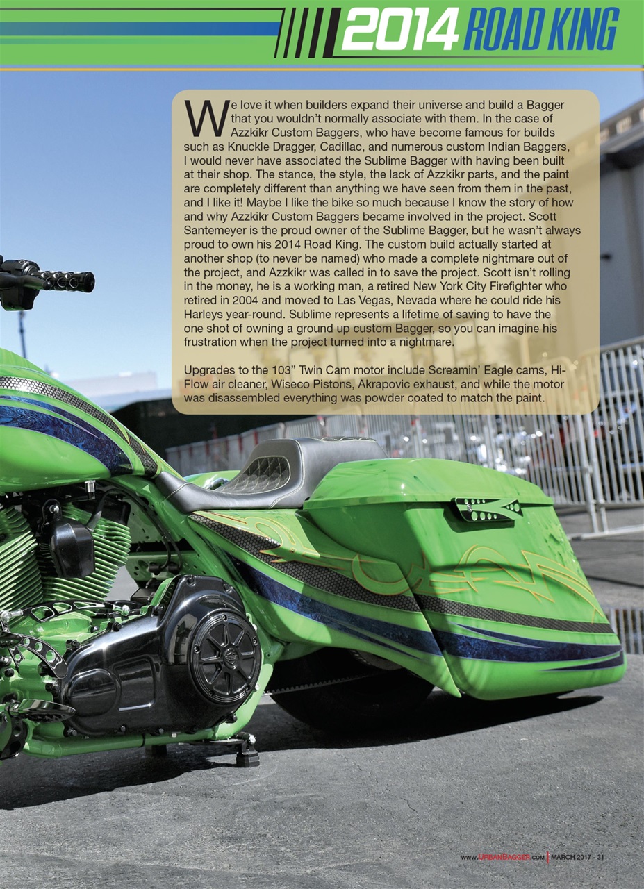 Urban Bagger Preview Pages