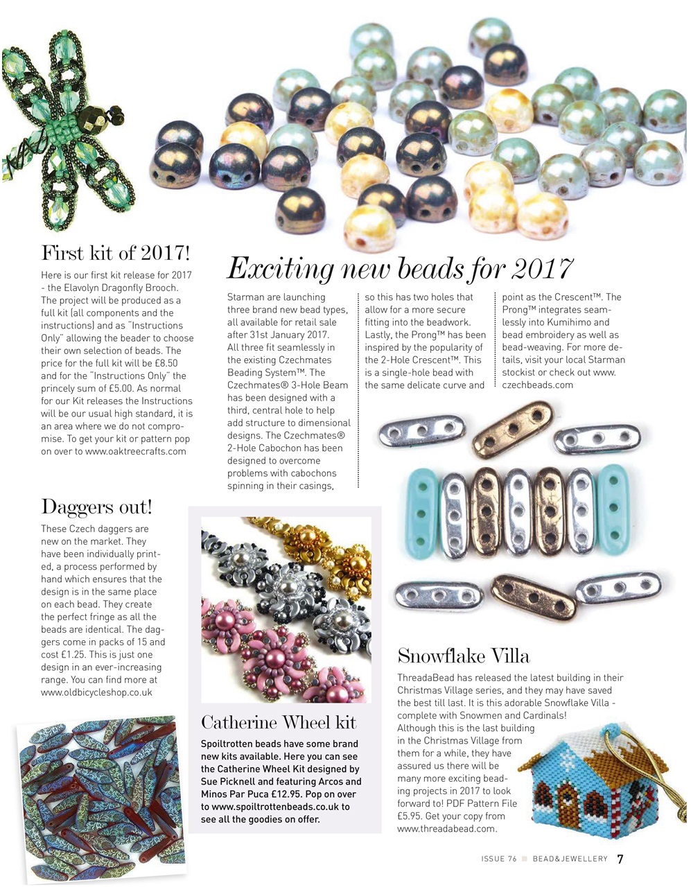 Bead & Jewellery Magazine Preview Pages